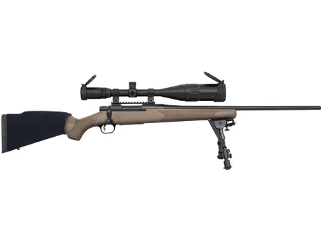 Mossberg 28019 Patriot Night Train 6.5 Creedmoor 5+1 24" Matte Blued Flat Dark Earth Right Hand 6-24x50mm Scope