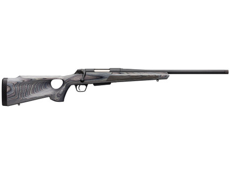 Winchester Guns 535727299 XPR Thumbhole Varmint SR 6.8 Western 3+1 Cap 24" TB Blued Perma-Cote Rec Matte Black Laminate Fixed Thumbhole Stock Right Hand with MOA Trigger System (Full Size) No Sights
