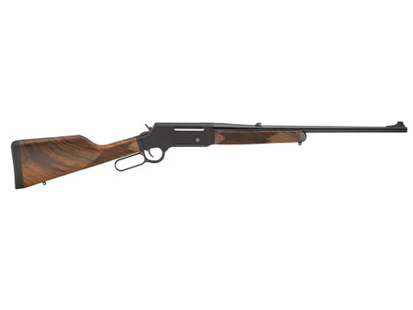 Henry H014S243 Long Ranger Full Size 243 Win 4+1 20" Blued Steel Barrel, Black Hard Coat Anodized Steel Receiver, American Walnut Stock Right Hand