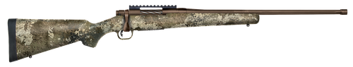 Mossberg 28046 Patriot Predator 6.5 Creedmoor Caliber with 5+1 Capacity, 22" Threaded/Fluted Barrel, Patriot Brown Cerakote Metal Finish & TrueTimber Strata Synthetic Stock Right Hand (Full Size)     