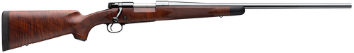 Winchester Repeating Arms 535203299 Model 70 Super Grade 6.8 Western Caliber with 3+1 Capacity, 24" Barrel, High Polished Blued Metal Finish & Satin Fancy Walnut Stock Right Hand (Full Size)          