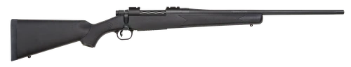 Mossberg 27884 Patriot  Full Size 270 Win 5+1 22" Matte Blued Fluted Barrel, Drilled & Tapped Matte Blued Stainless Steel Receiver, Fixed Synthetic Stock, Right Hand                                   