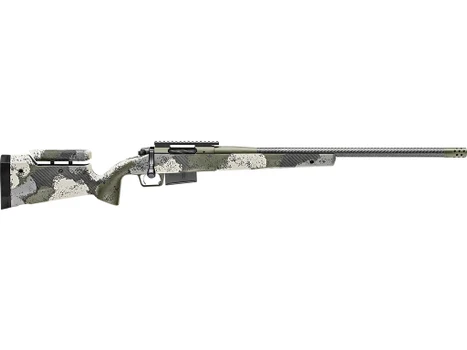 Springfield Armory BAW92465PRCCFGA 2020 WayPoint 6.5 PRC 3+1 24" CF Evergreen Camo Hybrid Profile w/Adj Cheek Comb & M-LOK Stock Mil-Spec Green Cerakote Right Hand