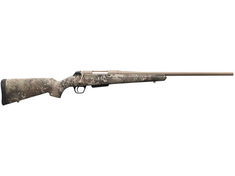 Winchester Repeating Arms 535741299 XPR Hunter Full Size 6.8 Western 3+1 24" Flat Dark Earth Perma-Cote Sporter Barrel, Drilled & Tapped Steel Receiver, TrueTimber Strata Fixed Synthetic Stock