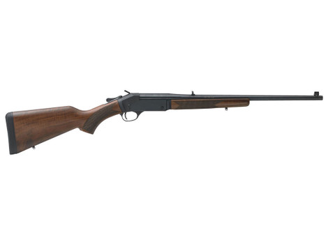 Henry H0153030 Single Shot Full Size Single Shot 30-30 Win 1 Shot, 22" Blued Round Barrel, Blued Steel Receiver, American Walnut Fixed w/Pistol Grip Stock, Right Hand