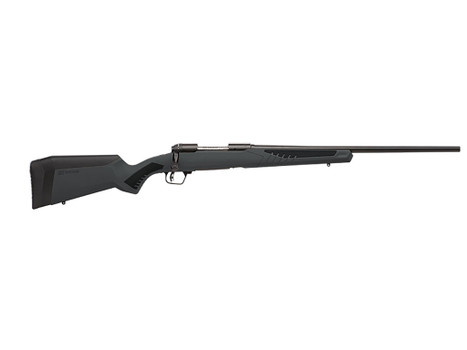 Savage Arms 57061 110 Hunter Full Size 223 Rem 4+1 22" Matte Black Button-Rifled Barrel, Matte Black Drilled & Tapped Carbon Steel Receiver, Adj AccuStock Matte Gray Synthetic Stock, Right Hand