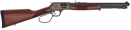 Henry H012GRCC Big Boy Carbine Side Gate Full Size 44 Mag 7+1 16.50" Blued Octagon Barrel, Color Case Hardened Steel Receiver, American Walnut Wood Stock Right Hand                                    