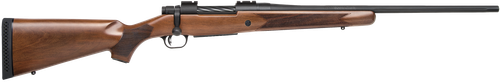 Mossberg 27882 Patriot  Full Size 270 Win 5+1 22" Matte Blued Fluted Barrel, Drilled & Tapped Matte Blued Stainless Steel Receiver, Walnut Fixed Stock, Right Hand                                      