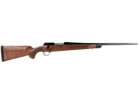 Winchester Repeating Arms 535203289 Model 70 Super Grade 6.5 Creedmoor Caliber with 4+1 Capacity, 22" Barrel, High Polished Blued Metal Finish & Satin Fancy Walnut Stock Right Hand (Full Size)