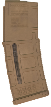 Magpul MAG556MCT PMAG GEN M3 30rd Detachable w/Capacity Window 223 Rem/5.56x45mm NATO Fits AR-15/M16/M4 Coyote Tan Polymer                                                                              