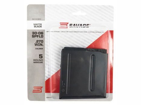 Savage Arms 55272 Savage 5rd 270 Win/30-06 Springfield Fits Axis II Precision Matte Black Steel