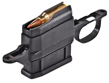 Howa ATIK5R223 Detachable Mag Drop In Kit Black 5rd 223 Rem/204 Ruger for Howa 1500                                                                                                                     
