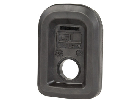 Magpul MAG567-BLK GL L-Plate Made of Polymer w/ Over Molded Rubber & Black Finish for PMAG 17 GL9/15 GL9 Magazines