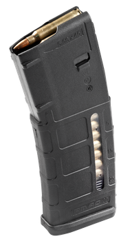 Magpul MAG570BLK PMAG GEN M2 MOE 30rd Detachable w/Capacity Window 223 Rem/5.56x45mm NATO Fits AR-15/M16/M4 Black Polymer                                                                               