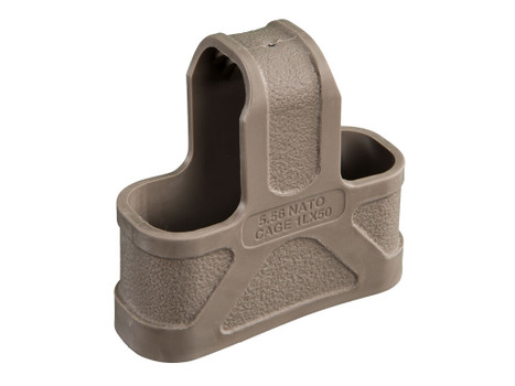 Magpul MAG001-FDE Original Magpul Made of Rubber w/ Flat Dark Earth Finish for 5.56x45mm NATO Mags/ 3 Per Pack