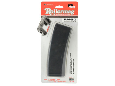 ProMag RM30 Standard 30rd Detachable w/Roller Follower 5.56x45mm Fits AR-15 Black DuPont Zytel Polymer