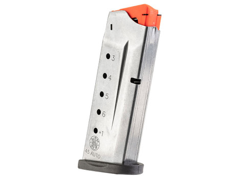 Smith & Wesson 3005566 M&P Shield 6rd 45ACP Stainless Steel