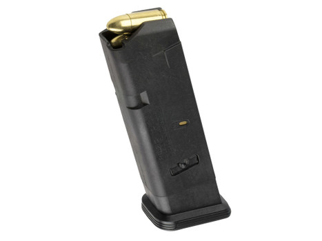 Magpul MAG801BLK PMAG GL9 10rd 9mm Luger Compatible w/Glock 17 Black Polymer