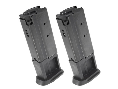 Ruger 90712 Ruger-5.7 Value Pack 10rd 5.7x28mm Fits Black Oxide Steel 2 Per Pack