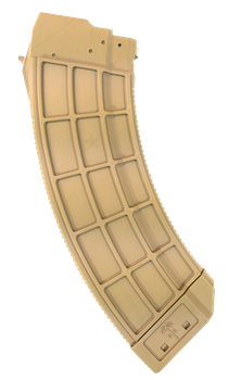 US Palm MA693A Standard  30rd 7.62x39mm Fits AK-47 Flat Dark Earth Polymer w/Stainless Steel Latch                                                                                                      