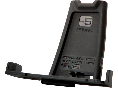 Magpul MAG562-BLK PMAG Minus Limiter 7.62x51mm NATO 5 Compatible w/ PMAG LR/SR GEN M3 Mags Black Polymer/3 Per Pack