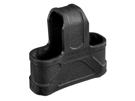 Magpul MAG001-BLK Original Magpul Made of Rubber w/ Black Finish for 5.56x45mm NATO Mags/ 3 Per Pack