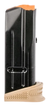 FN 20100378 509 Compact 10rd Extended Floorplate 9mm Luger Black/Flat Dark Earth Steel                                                                                                                  