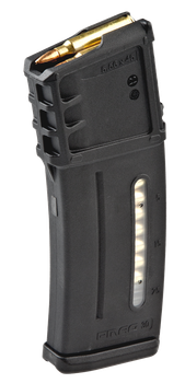 Magpul MAG234BLK PMAG MagLevel 30rd Detachable w/Capacity Window 223 Rem/5.56x45mm NATO Fits H&K G36 Black Polymer                                                                                      