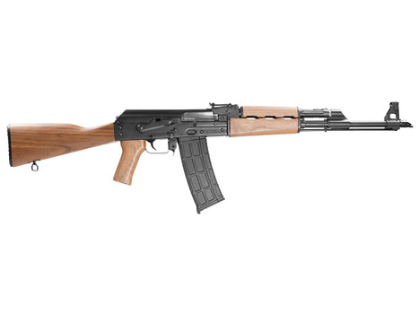 Zastava Arms Usa ZR90556WM ZPAP M90 5.56x45mm 30+1 18.25" Black Chrome Lined Barrel, Black Walnut Handguard, Walnut Fixed Stock & Grip