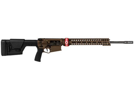 Patriot Ordnance Factory 01567 Revolution DI Gen4 6.5 Creedmoor 20" 20+1 Burnt Bronze Adjustable Magpul PRS Stock 14" M-LOK
