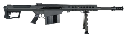Barrett 18062 M107A1  50 BMG 20" 10+1 Black Cerakote Black Fixed w/Sorbothane Recoil Pad Stock Black Polymer Grip                                                                                       