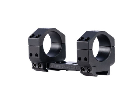Seekins Precision 0010650118-F Precision Mount Black 7075 Aluminum 30mm Tube