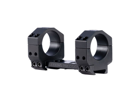 Seekins Precision 0010650118-F Precision Mount Black 7075 Aluminum 30mm Tube