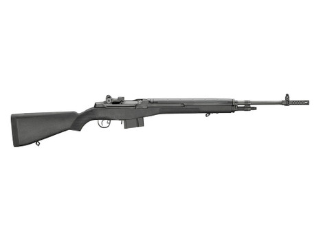 Springfield Armory MA9226CA M1A Loaded *CA Compliant 308 Win/7.62x51mm 10+1 22" Black Parkerized Medium National Match Barrel, Black Parkerized Steel Receiver, Black Synthetic Fixed Stock