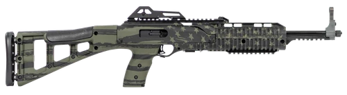 Hi-Point 995TSFLGOD 995TS Carbine 9mm Luger 16.50" 10+1, OD Green American Flag, Skeletonized Stock, Adjustable Sights                                                                                  