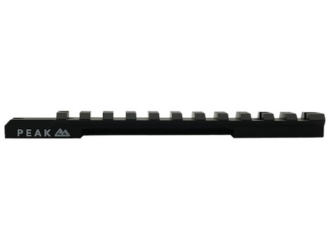 Weatherby J010006 Picatinny Rail Matte Black Aluminum Weatherby Vanguard Weaver Mount Short Action 20 MOA