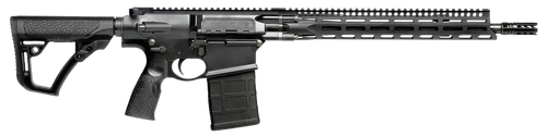Daniel Defense 0215707258055 DD5 V3 *CA Compliant 7.62x51mm NATO 16" 10+1 Black Hard Coat Anodized Black Phosphate 6 Position w/SoftTouch Overmolding Stock Black Polymer Grip                          