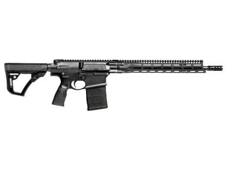 Daniel Defense 0215707258055 DD5 V3 *CA Compliant 7.62x51mm NATO 16" 10+1 Black Hard Coat Anodized Black Phosphate 6 Position w/SoftTouch Overmolding Stock Black Polymer Grip