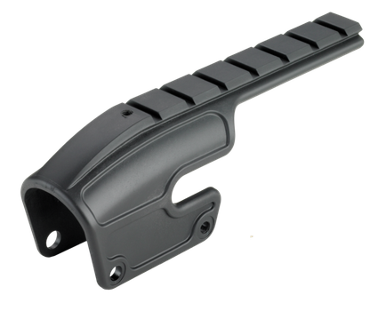 Weaver Mounts 48340 No-Gunsmith Saddle Shotgun Mount  Black Remington 870/11-87/1100                                                                                                                    