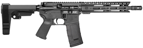 Diamondback DB1916B001 DB15  300 AAC 30+1 10" Black Hard Coat Anodized Heavy Barrel 9" M-LOK Handguard 7075-T6 Aluminum SBA3 Brace Magpul MOE Grip                                                      