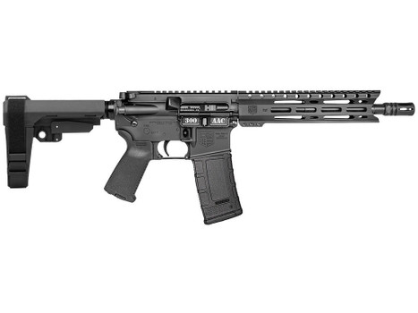 Diamondback DB1916B001 DB15 300 AAC 30+1 10" Black Hard Coat Anodized Heavy Barrel 9" M-LOK Handguard 7075-T6 Aluminum SBA3 Brace Magpul MOE Grip