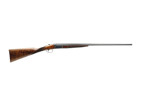 Dickinson LLC Estate Break Open 2.75" 2rd 28" Side By Side Barrel, True Bone-Charcoal Case Hardening Receiver, Turkish Walnut Stock
