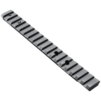 Weaver Mounts 99470 Multi-Slot Base  Extended Black Anodized Aluminum Fits Tikka T3x Long Action                                                                                                        