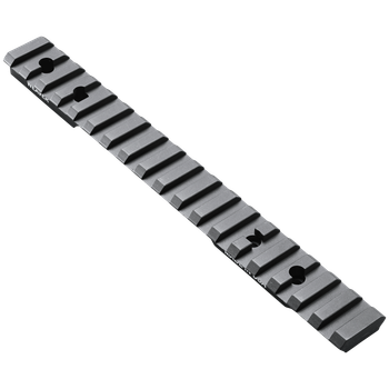Weaver Mounts 99480 Multi-Slot Base  Extended Black Anodized Aluminum Fits Winchester 70 Long Action                                                                                                    