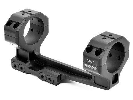 Warne 784220MOA Precision Cantilever Mount Scope Mount/Ring Combo Black Anodized 35mm 20 MOA