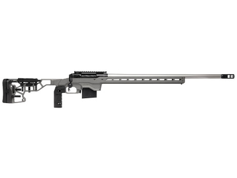 Savage Arms 57558 110 Elite Precision 6mm Creedmoor 10+1 26" Matte Stainless, Matte Black Rec, Gray Cerakote Adjustable MDT ACC Aluminum Chassis Stock (MB Not Included)
