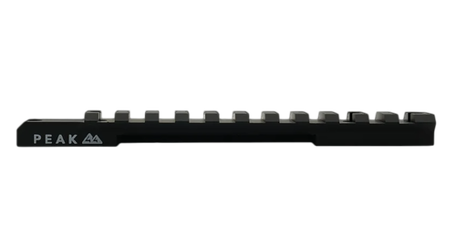 Weatherby J010002 Picatinny Rail Peak 44 Black Aluminum Weatherby Mark V Picatinny Rail/Weaver Mount Standard 6-Lug Action                                                                              