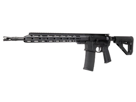 US Palm RI00010001AAN Cat4 Storm 5.56 NATO 30+1 16" Black Threaded Barrel, Matte Black Receiver w/Picatinny Rail, M-LOK Handguard, Adjustable Black Polymer Stock, Reduced Angle Grip, Ambidextrous
