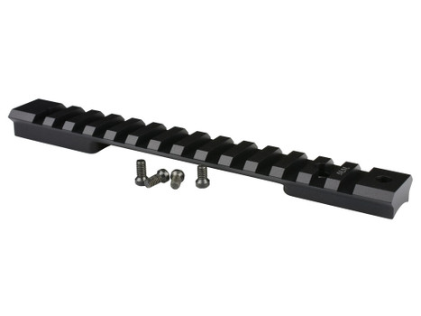 Warne 767120MOA Mountain Tech Tactical Rail Black Anodized Aluminum HS Precision/Bergara Premier/Remington 700 Short Action, 20 MOA