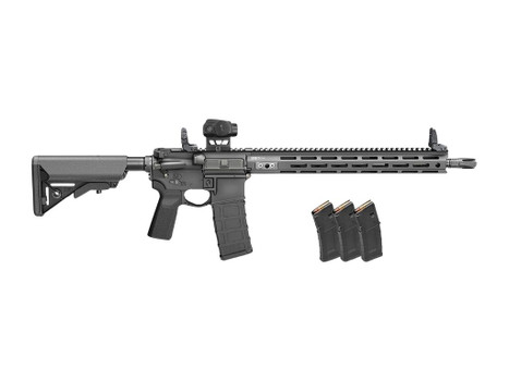 Springfield Armory STV916556BLCV2B5PAC SAINT Victor V2 Gear Pac 5.56 NATO 10+1 16" Black Melonite Barrel, Black Hardcoat Anodize Aluminum Receiver w/Picatinny Rail, M-LOK Handguard, B5 Enhanced SOPMOD